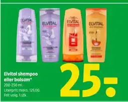 Coop 365 Elvital shampoo eller balsam* tilbud