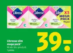 Coop 365 Libresse slim mega pack tilbud