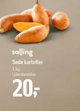 Føtex Søde kartofler tilbud