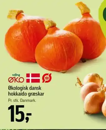 Føtex Økologisk dansk hokkaido græskar tilbud