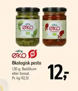 Føtex Økologisk pesto tilbud