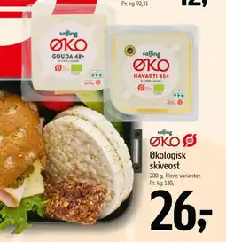 Føtex Økologisk skiveost tilbud