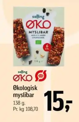 Føtex Økologisk myslibar tilbud