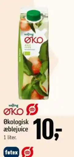 Føtex ØKO Økologisk æblejuice tilbud