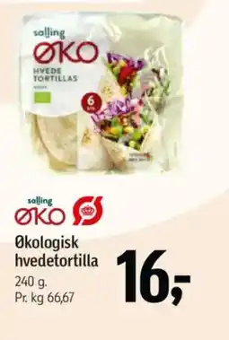 Føtex Økologisk hvedetortilla tilbud