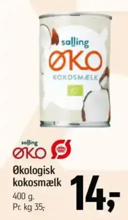 Føtex Økologisk kokosmælk tilbud