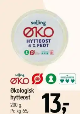 Føtex Økologisk hytteost tilbud