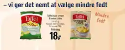 Føtex Taffel sour cream & onion chips tilbud