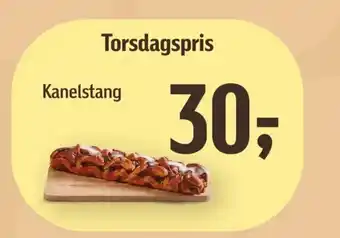 Føtex Torsdagspris Kanelstang tilbud