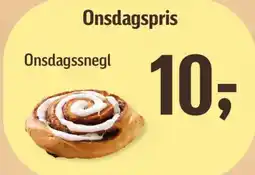 Føtex Onsdagspris Onsdagssnegl tilbud