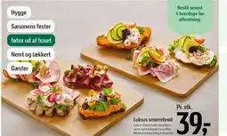 Føtex Luksus smørrebrød tilbud