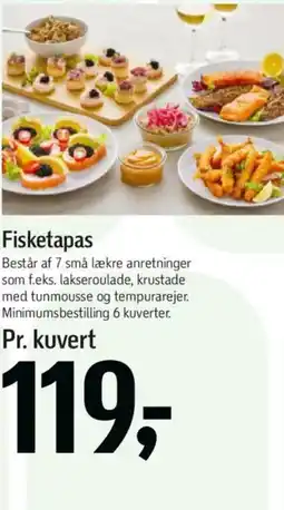 Føtex Fisketapas tilbud