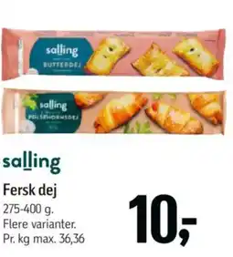 Føtex Salling Fersk Dej tilbud