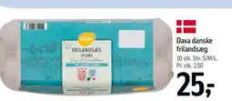 Føtex Dava danske frilandsæg tilbud