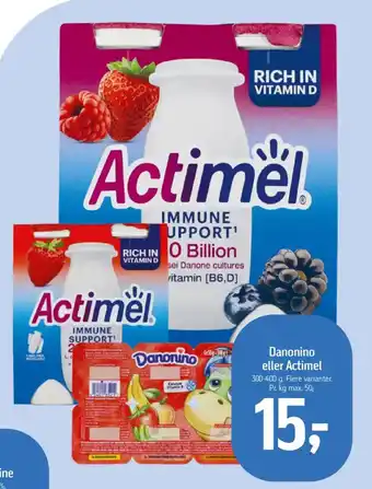 Føtex Danonino eller Actimel tilbud
