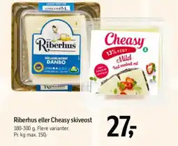 Føtex Riberhus eller Cheasy skiveost tilbud