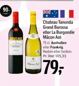 Føtex Chateau Tanunda Grand Barossa eller La Burgondie Mâcon Azé tilbud