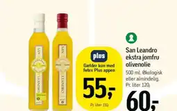Føtex San Leandro ekstra jomfru olivenolie tilbud