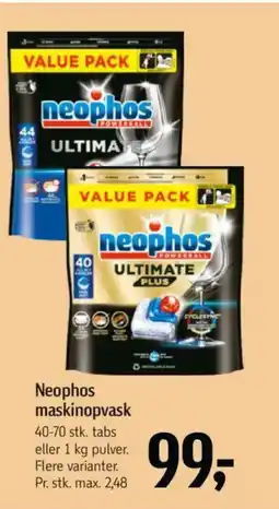 Føtex Neophos maskinopvask tilbud