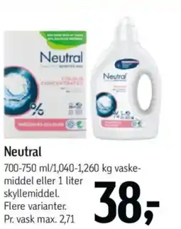 Føtex Neutral tilbud