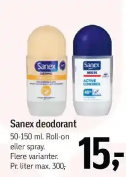 Føtex Sanex deodorant tilbud