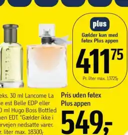 Føtex Pris uden føtex Plus appen tilbud