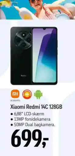 Føtex Xiaomi Redmi 14C 128GB tilbud