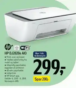 Føtex HP DJ2820e AIO tilbud