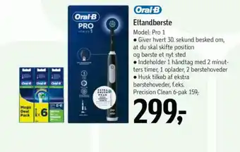 Føtex Oral-B Eltandbørste tilbud