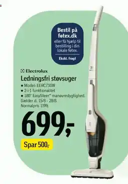 Føtex Ledningsfri støvsuger tilbud