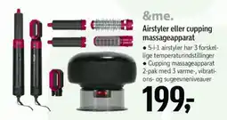 Føtex &me. Airstyler eller cupping massageapparat tilbud