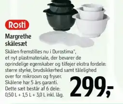 Føtex Rosti Margrethe skålesæt tilbud
