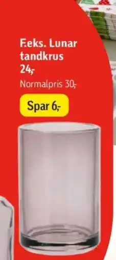 Føtex F.eks. Lunar tandkrus tilbud