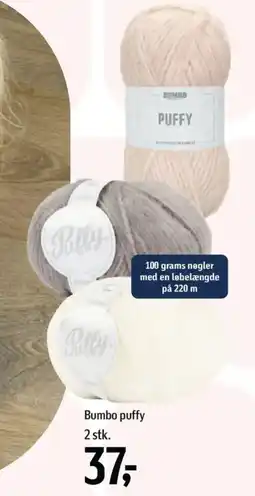 Føtex Bumbo puffy 2 stk. tilbud