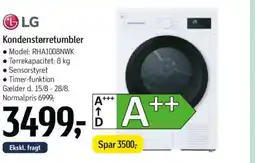 Føtex LG Kondenstørretumbler tilbud