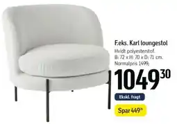 Føtex F.eks. Karl loungestol tilbud