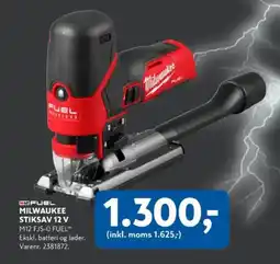 Davidsen MILWAUKEE Stiksav 12 V tilbud