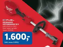 Davidsen MILWAUKEE Motorenhed 18 V tilbud