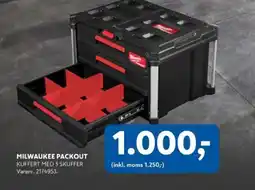 Davidsen MILWAUKEE Packout tilbud