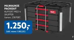 Davidsen MILWAUKEE Packout tilbud