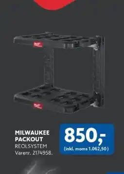 Davidsen MILWAUKEE Packout tilbud