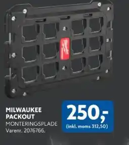 Davidsen MILWAUKEE Packout tilbud
