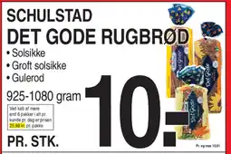 ABC Lavpris Schulstad Det gode rugbrød tilbud