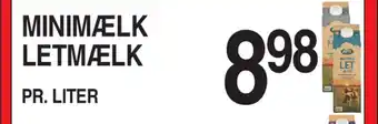 ABC Lavpris Minimælk letmælk tilbud