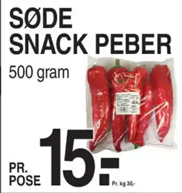 ABC Lavpris Søde snack peber tilbud