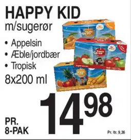 ABC Lavpris Happy Kid m/sugerør tilbud