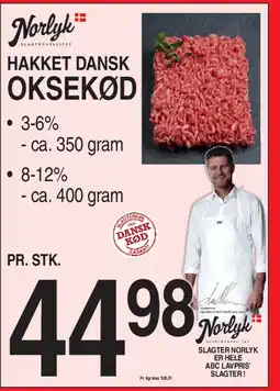 ABC Lavpris Hakket dansk oksekød tilbud
