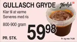 ABC Lavpris Gullasch gryde tilbud