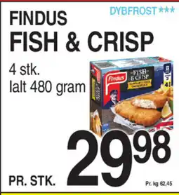 ABC Lavpris FINDUS Fish & crisp tilbud