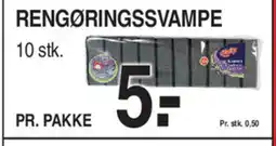 ABC Lavpris Rengøringssvampe tilbud